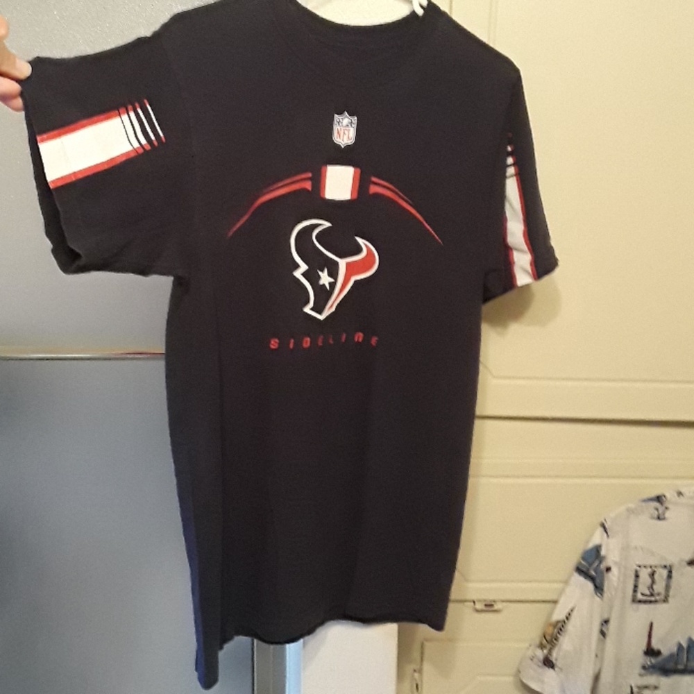 Houston Texans Reebok Navy blue NFL football shirt